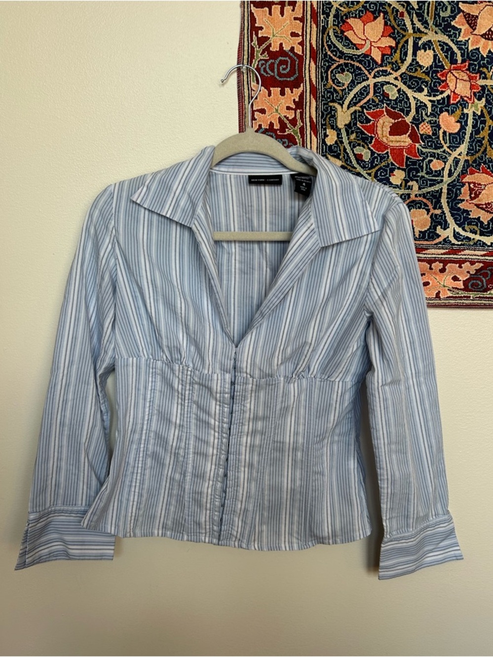 Corseted office siren top